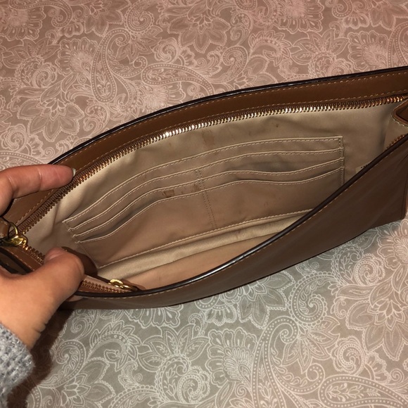 Coach Tan Clutch - Picture 4 of 5